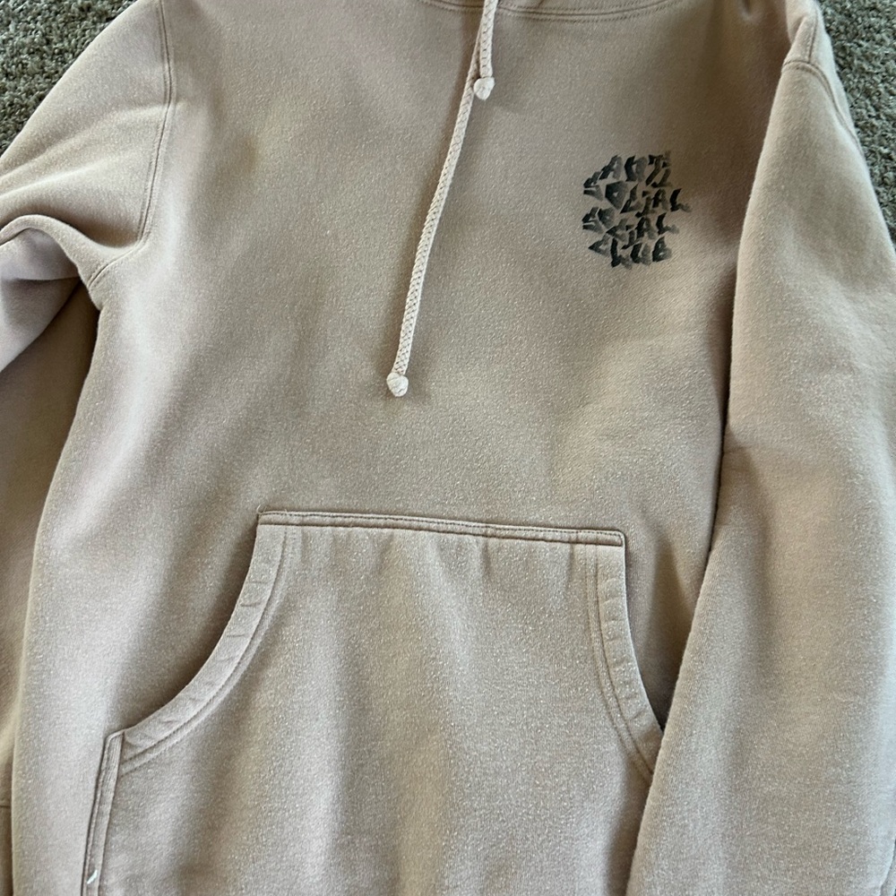 Anti Social Social Club Tan Hoodie